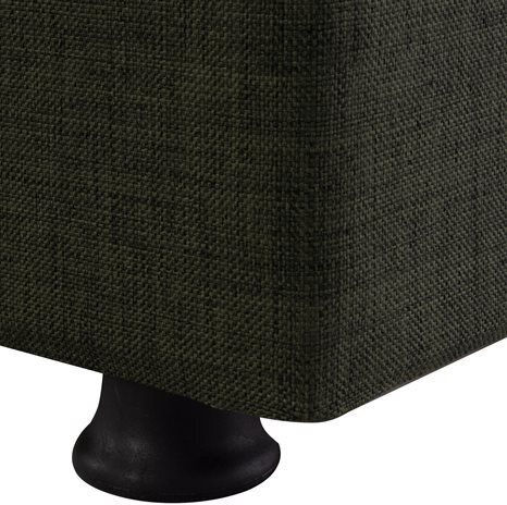 Andri Canapea Cu Trei Locuri Pat Cu Spațiu De Depozitare Verde Cipriotic 180x72x77cm