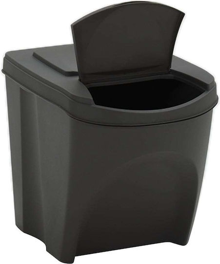 vidaXL Plastic Waste Bin 4x100lt Gray