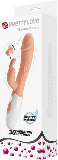 Pretty Love Easter Bunny Вибратор Заек 19см Телесен