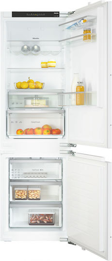 Miele Eingebauter Kühl-Gefrierkombination 267Es H177.2xB54.1xT54.8cm. Weiß KD 7714 E Active