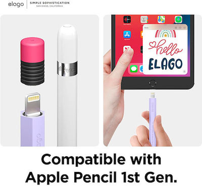 Elago Classic Stylus Case for Apple Pencil 1st Generation Lavender