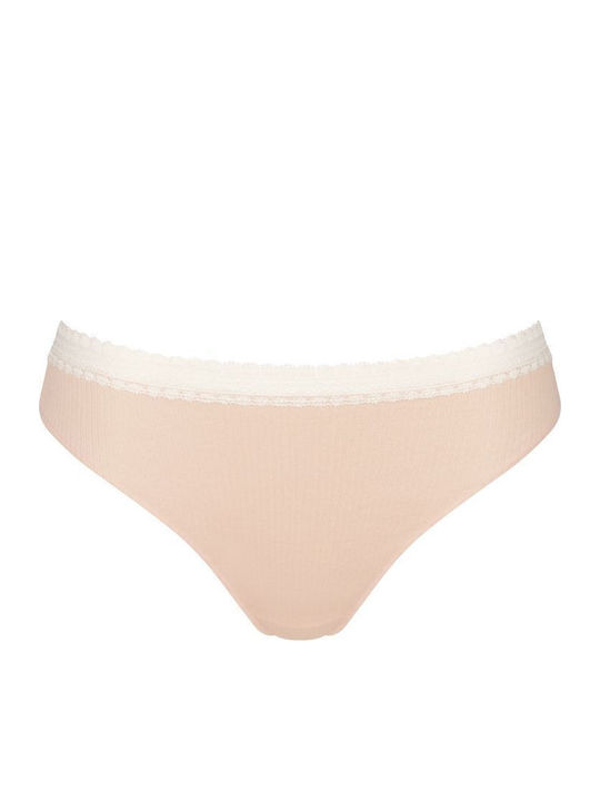 Go Ribbed H Tai Βαμβακερά Γυναικεία Slip 2Pack Ροζ