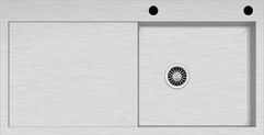 Asil AS 185 Ένθετος Inox Σατινέ Μ100xΠ51cm