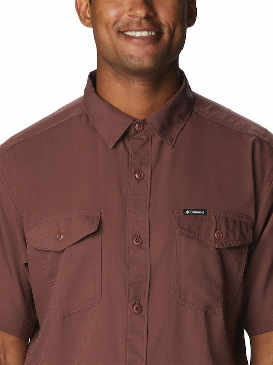 Short-sleeved Shirt Brown