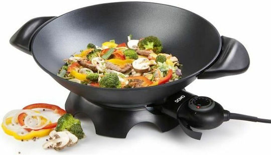 Domo DO8708W Electric Wok 5lt 2200W Black