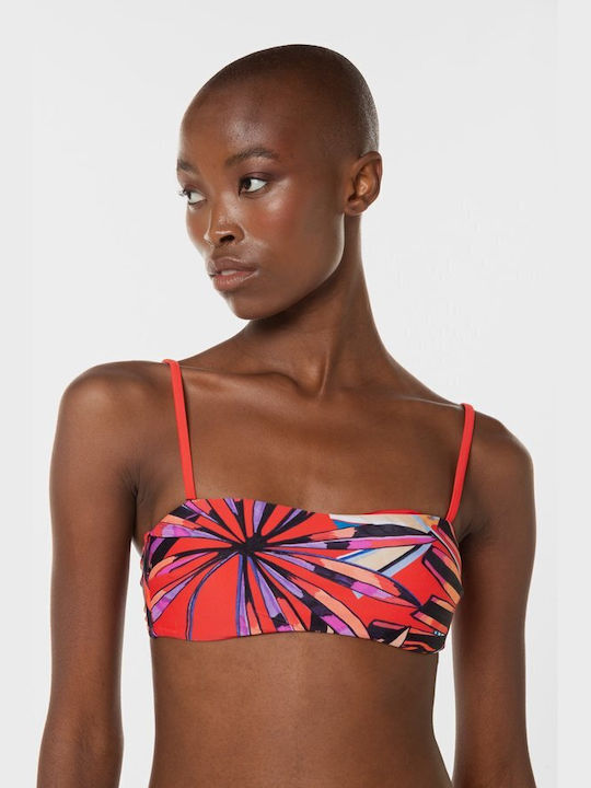 Desigual Bikini Μπουστάκι Πορτοκαλί