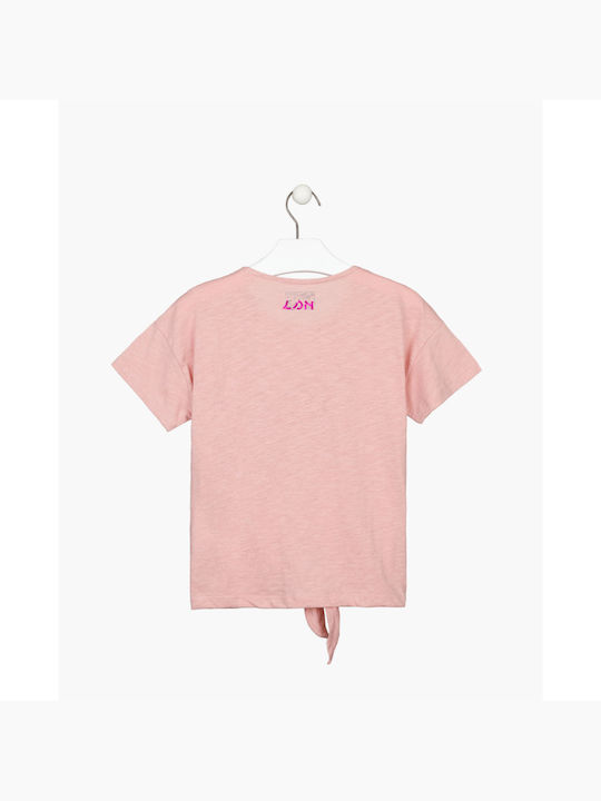 Losan Kids Blouse Short Sleeve Pink