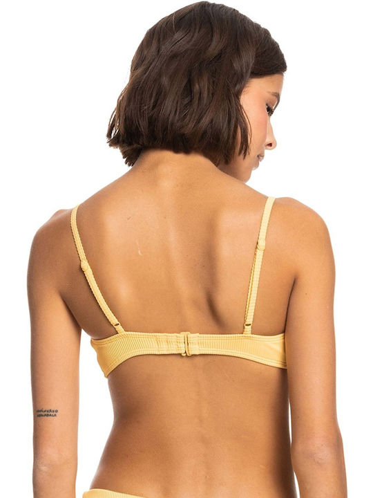 Roxy Triangle Bikini Top Yellow