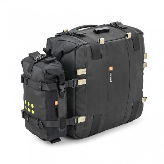 Kriega OS-6 Adventure Pack Σάκος Ουράς Μοτοσυκλέτας Αδιάβροχος 6lt σε Μαύρο Χρώμα