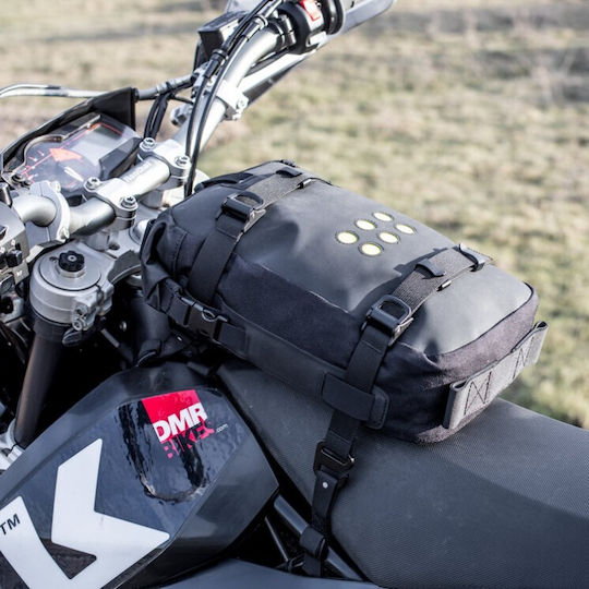Kriega OS-6 Adventure Pack Σάκος Ουράς Μοτοσυκλέτας Αδιάβροχος 6lt σε Μαύρο Χρώμα