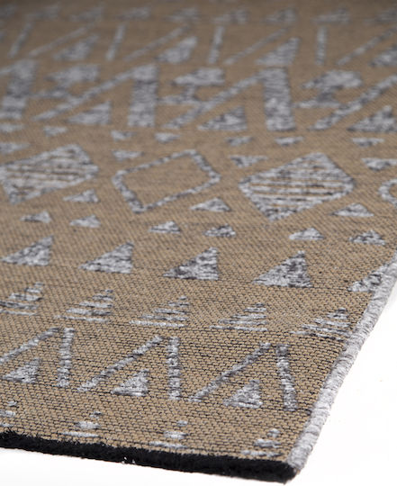 Royal Carpet Gloria Cotton 10 Χαλί Ορθογώνιο Καλοκαιρινό Grey 120x180cm