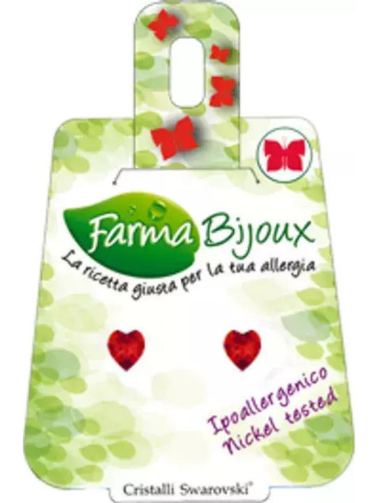Farma Bijoux Υποαλλεργικά Καρφωτά Καρδιά