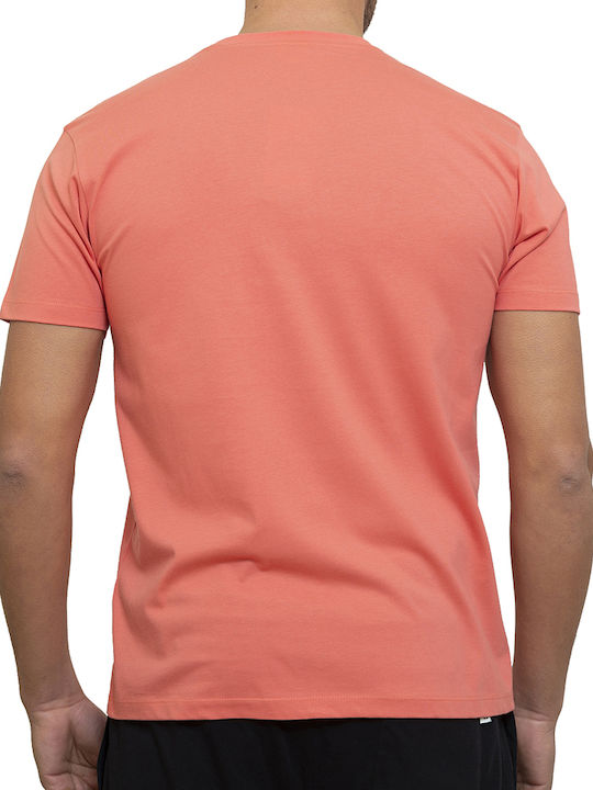 Russell Athletic Herren T-Shirt Kurzarm Coral