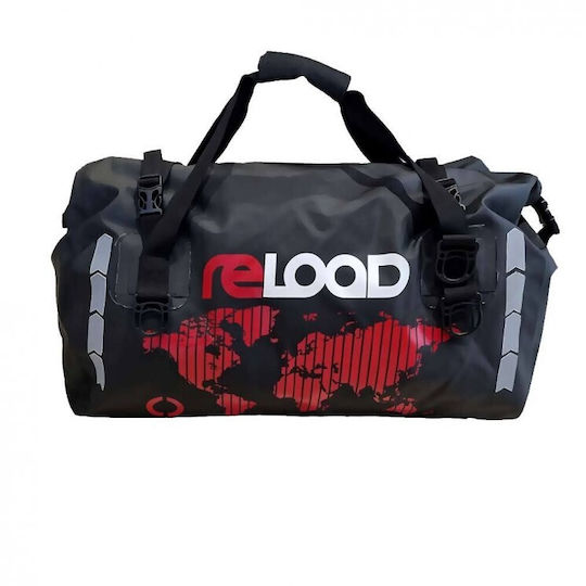 Reload Adventure Σάκος Ουράς Μοτοσυκλέτας Αδιάβροχος 40lt σε Μαύρο Χρώμα