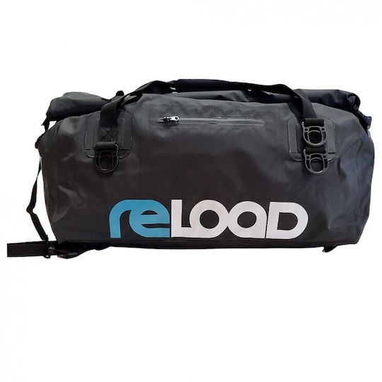 Reload Adventure Σάκος Ουράς Μοτοσυκλέτας Αδιάβροχος 40lt σε Μαύρο Χρώμα