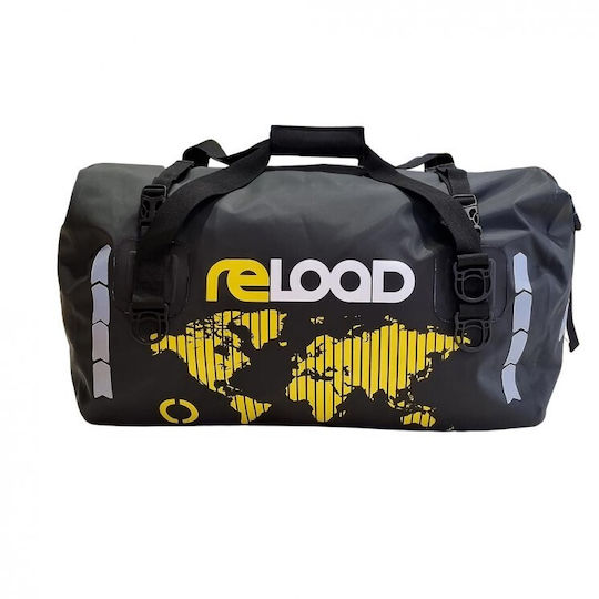Reload Adventure Σάκος Ουράς Μοτοσυκλέτας Αδιάβροχος 40lt σε Μαύρο Χρώμα