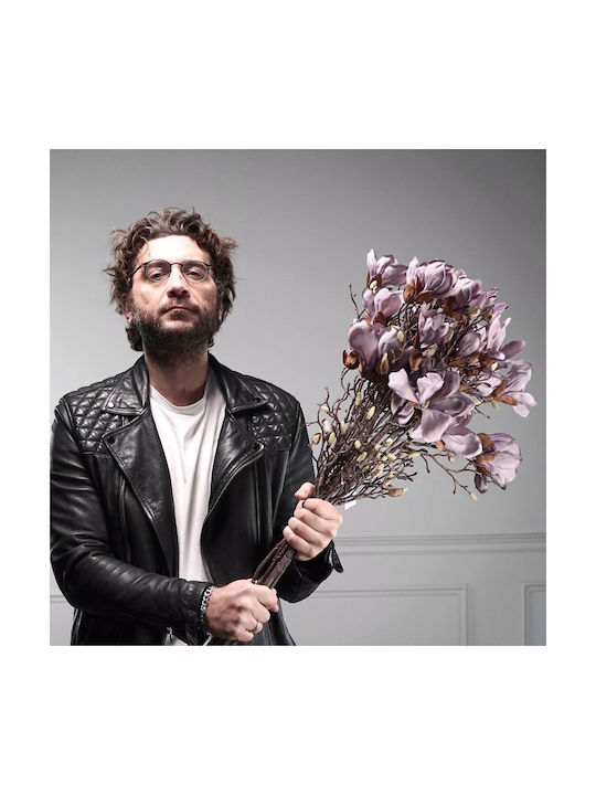 Künstlicher dekorativer Zweig Magnolie Purple 104cm Supergreens