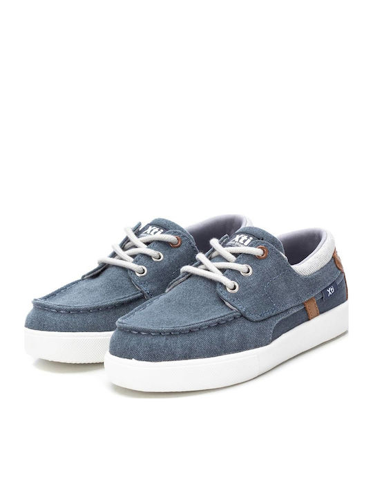 Kinder-Mokassins Blau