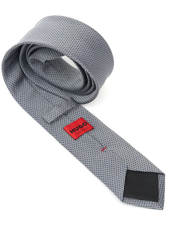 Hugo Silk Men's Tie Monochrome Light Blue