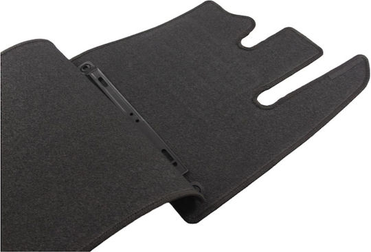Petex Front Mats 2pcs for Peugeot Partner Citroen Berlingo 2018+ Black