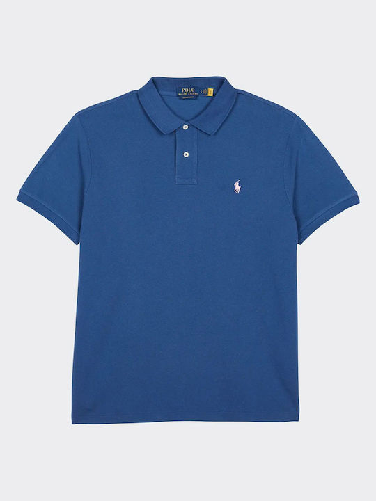 Ralph Lauren Men's T-shirt Turtleneck Blue