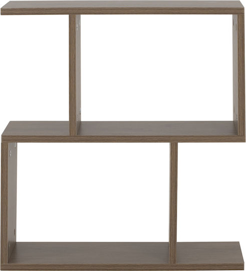 Правоъгълна Странична Маса Ameer Дървена Olive Grey 50x17x56см