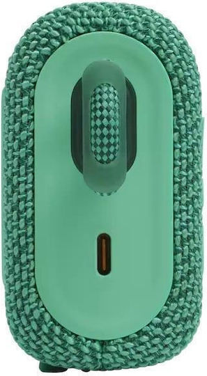 JBL Go 3 Eco Waterproof Bluetooth Speaker 4.2W with Battery Life up to 5 hours Green