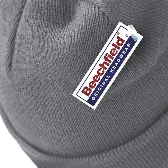 B45 Beanie Căciulă Pentru Bărbați Gri Grafit