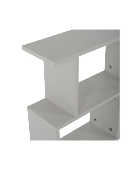 Rectangular Side Table Amabella Wooden White L45xW17xH52cm.