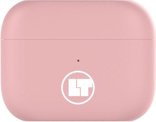 Lamtech LAM112839 In ear Bluetooth хендсфри Слушалки с Кутийка за Зареждане Розов