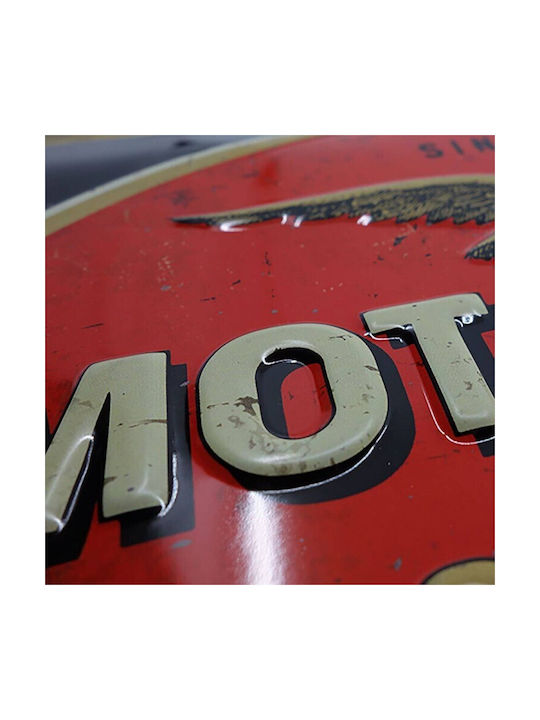 Διακοσμητική Πινακίδα Moto Guzzi Motorcycles Χειροποίητη από Μέταλλο