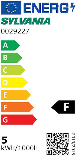 Sylvania RefLED Superia Retro LED Bulb 4.3W for Socket GU5.3 and Shape MR16 Warm White 345lm