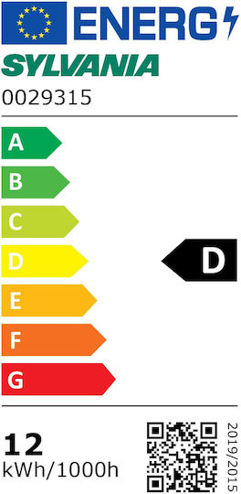Sylvania Λάμπα LED 11W για Ντουί E27 Θερμό Λευκό 1521lm Dimmable