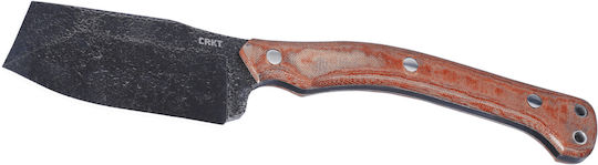 Columbia River Knives Razel Μαχαίρι Καφέ σε Δερμάτινη Θήκη