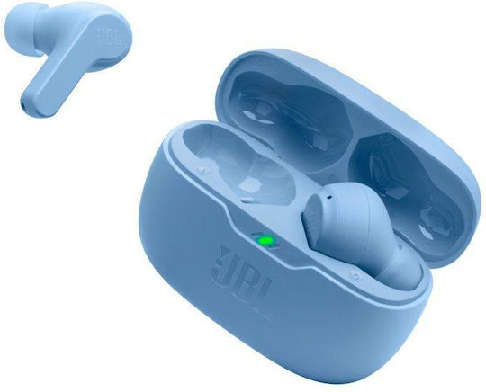 JBL Wave Beam In-ear Bluetooth Handsfree Earphones with Sweat Resistance and Charging Case Blue