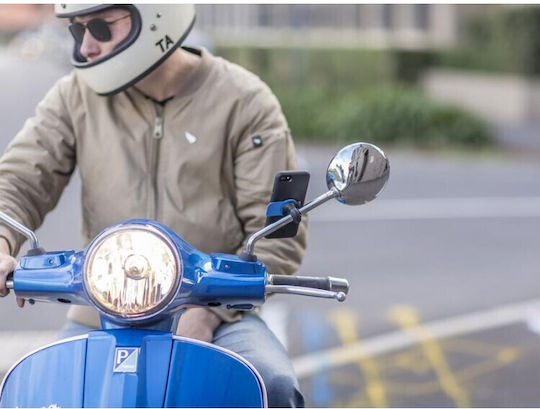 Quad Lock Mount Phone Motorcycle with Clip for Mirror