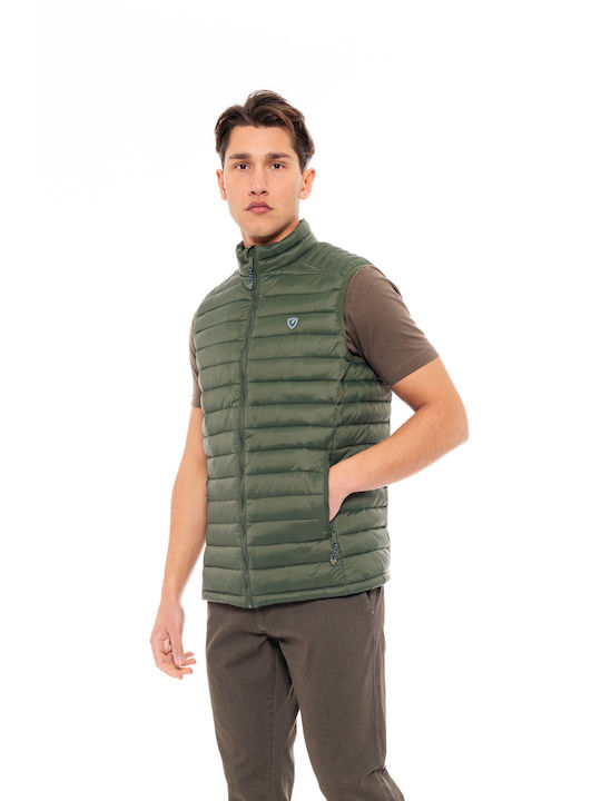 Splendid Men's Sleeveless Jacket Khaki