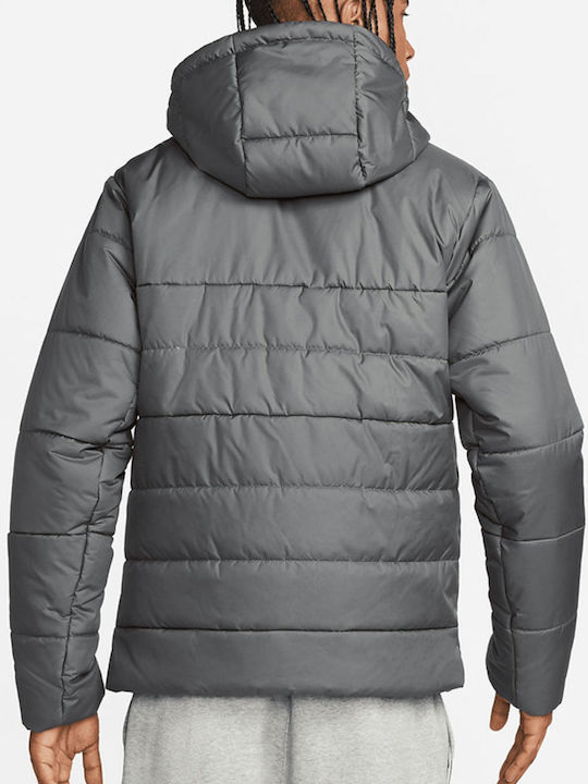 Nike Winter Jacket Puffer Waterproof Gray