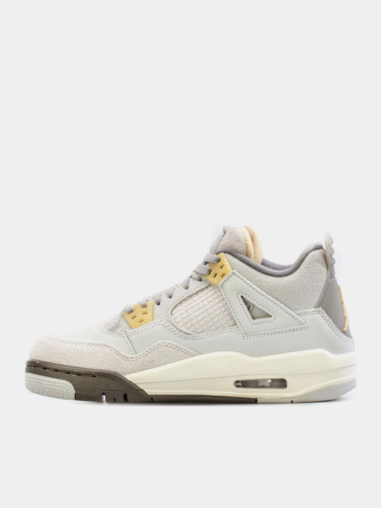 Air  4 Retro Chunky Stiefel Photon Dust / Pale Vanilla / Off White / Grey Fog / Flat Pewter / Sail