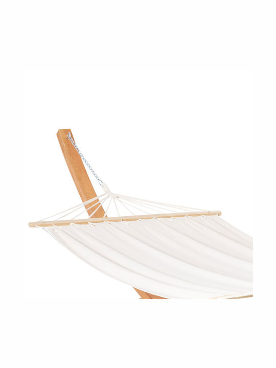 Outsunny Single Hammock with Stand White 392x120cm