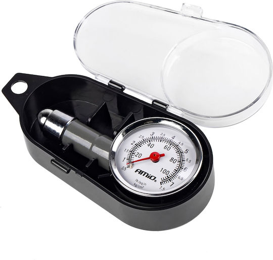 AMiO Аналогов гумометър 110 psi 0,5-7,5 бара