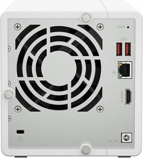 QNap TS-364-8G NAS Tower with 3 slots for HDD/SSD
