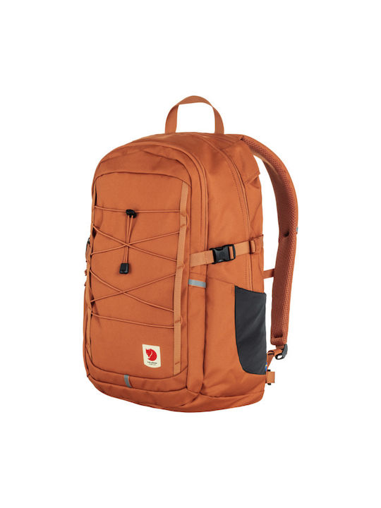 Fjallraven Skule Men's Fabric Backpack Terracotta Brown 28lt