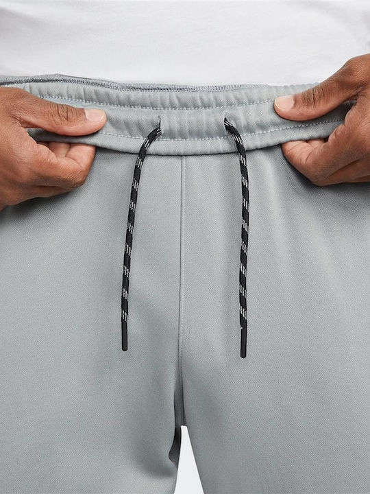 Sweatpants Glossy with Elastic Gray