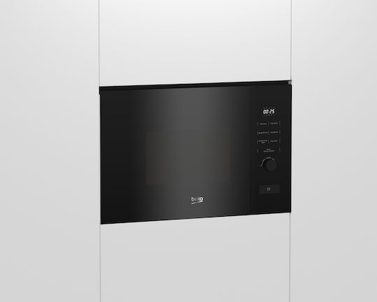 Built-in Microwave Oven with Grill 20lt Black