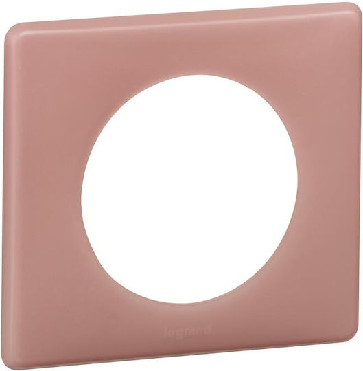 Legrand Celiane Switch Frame 1 Position Vertical Installation in Pink Color 066761