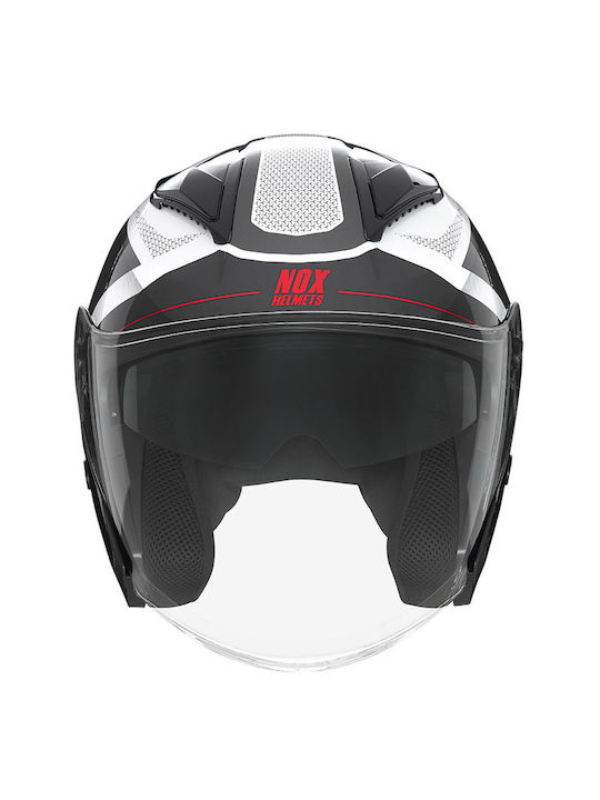 Nox N129 Triom Motorradhelm Jet ECE 22.06