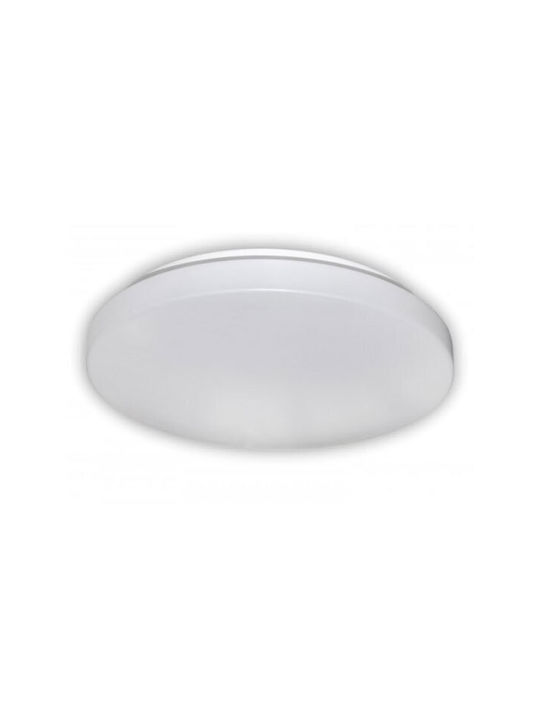 Adeleq Round Outdoor LED Panel 32W with Natural White Light Diameter 39cm