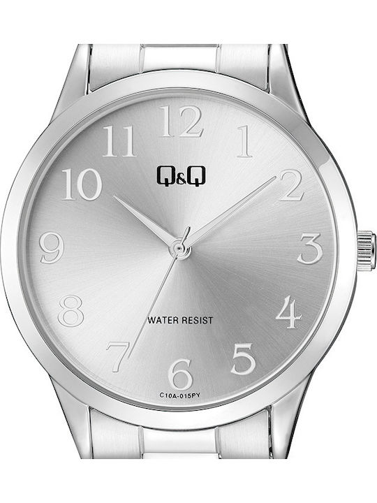 Q&Q Stainless Steel Watch