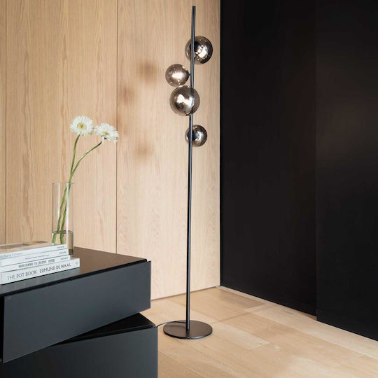 Ideal Lux Perlage Lampă de Podea Î164cm. Auriu Ideal Lux Perlage Lampă de Podea Î164cm. Auriu